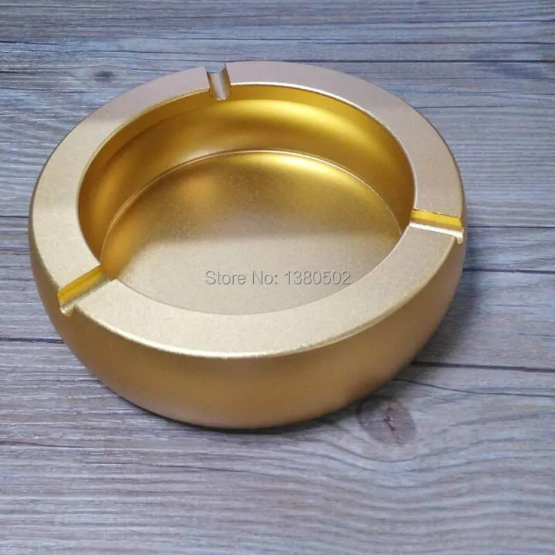 Large Size Top Grade Aluminum Alloy Thicken Metal Cigarette Ashtray