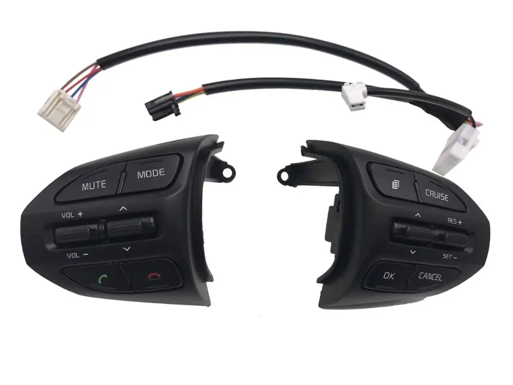 Кнопки на руль автомобиля bluetooth круиз контроль подсветка для KIA rio k2 2016 2017|steering wheel