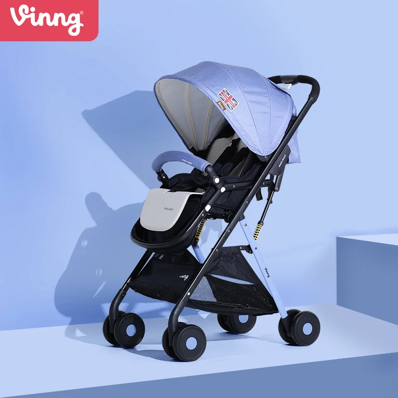 

Vinng baby stroller folding light travel convenient shock absorber stroller