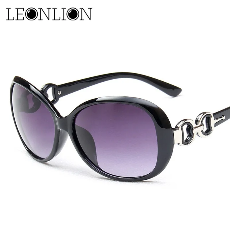 

LeonLion 2018 Gradient Ladies Sunglasses Women Brand Designer Classic Oversized Sun Glasses Vintage Oculos De Sol Gafas UV400