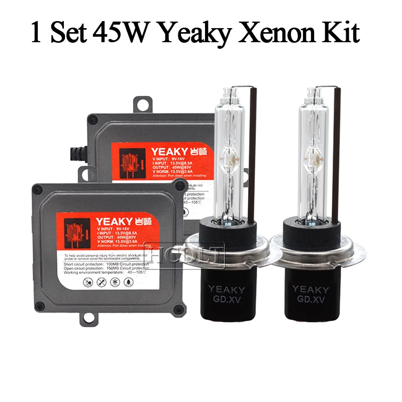 HCDLT 45W Yeaky Xenon HID Headlight Kit Xenon H1 H7 HB3 9005 HB4 9006 H11 5500K HID Bulb Car Light 45W Yeaky Fast Bright Ballast (13)