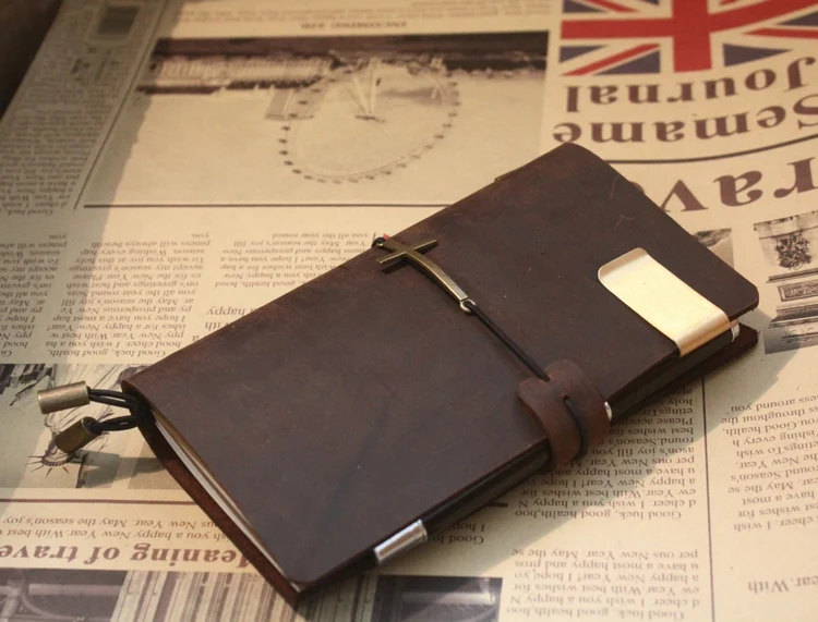 2017 Traveller\'s Leather Notebook Handmade Vintage Notepad Diary Creative Customizable Personalized Gift Stationery Diary2_01