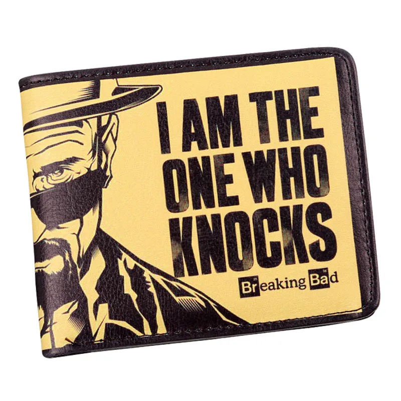 

Breaking Bad WALLET NEW Men PU Leather Credit Card Holder Wallet Bifold ID Cash