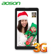 New Design Aoson M707T Original 3G Tablet Android Dual Core Tablet PC Android 4.4 512MB 4GB Bluetooth GPS Tablets Pc