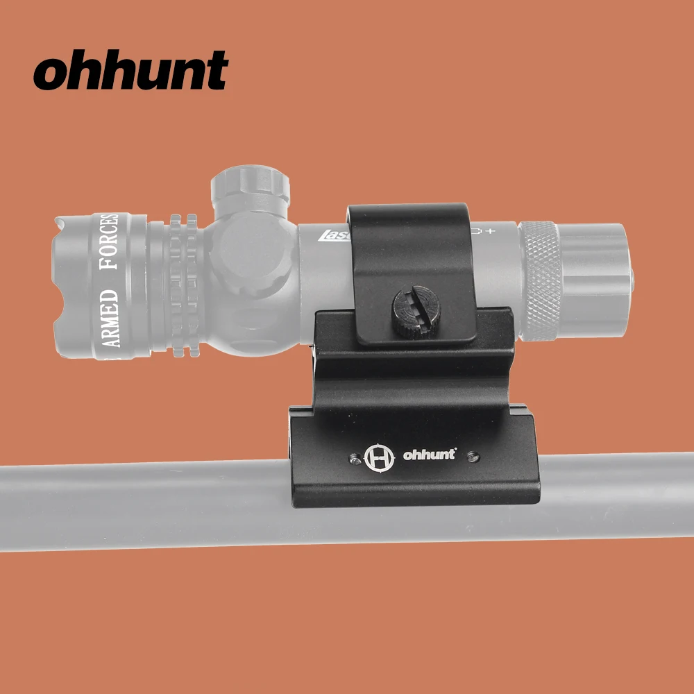 

ohhunt Hunting Magnetic Mount Clip Connector 25.4mm Diameter Caliber for Tactical Rifle Barrel Flashlight Laser Sights Adapter