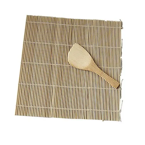 TFBC sushis коврик для роллов bambou Materiel свернутый коврик+ Pagayer riz