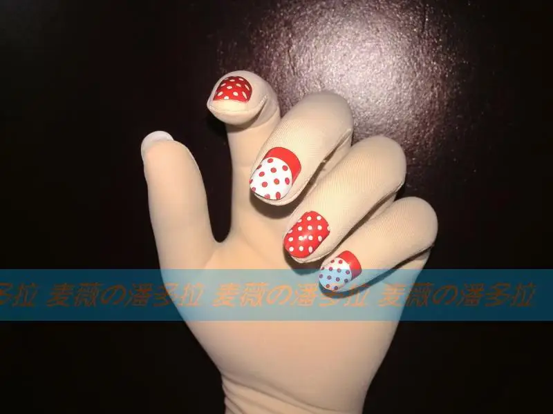 Индивидуальные кигуруми ногти с фетиш одежда Zentai перчатки - Цвет: A