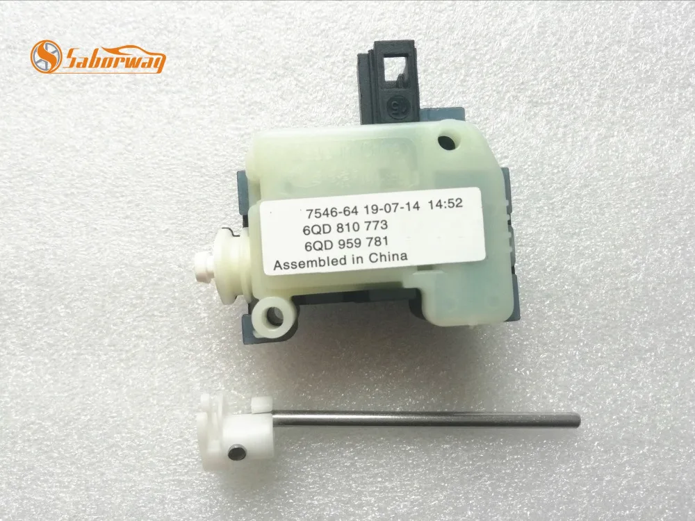 Saborway Fuel Tank Filler Motor Trunk Motor For POLO 9N 2002 2010