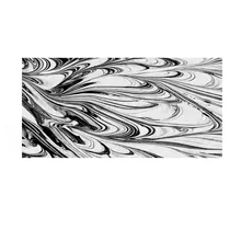 Ouneed черно-белая эмаль картина моделирование ковер стикер противоскользящая наклейка s абстрактный узор пол стикер 60*120 Apr 8