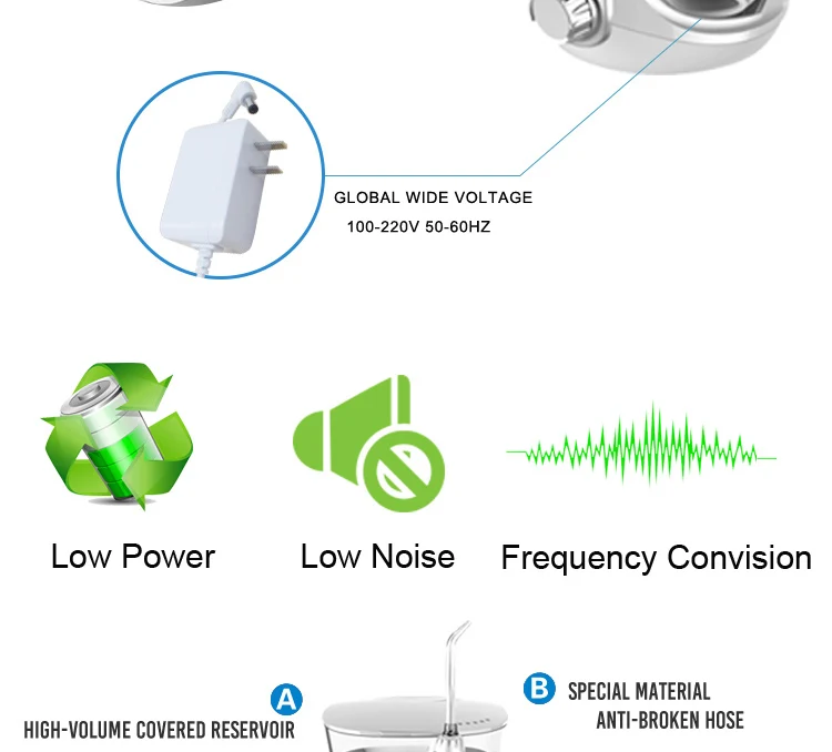 Водный Пульс V600 зубной Флоссер электрический портативный водяной Флоссер Стоматологическая Вода гигиена полости рта для отбеливания зубов