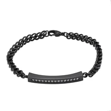 IJB5027 серебро/золото/розовое золото/черный кремационный браслет из нержавеющей стали держатель пепла Сувенирные ювелирные изделия с бесплатными воронками наборы