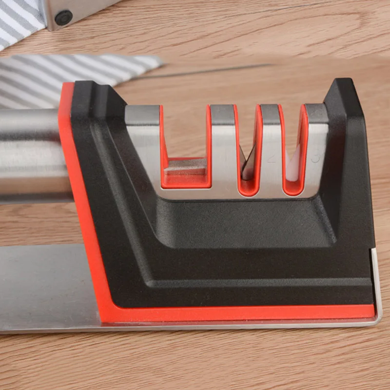 

Multifunction Kitchen Cutter Sharpener Tungsten Steel Ceramics Grindstone Quickly Sharpening Tool LXY9