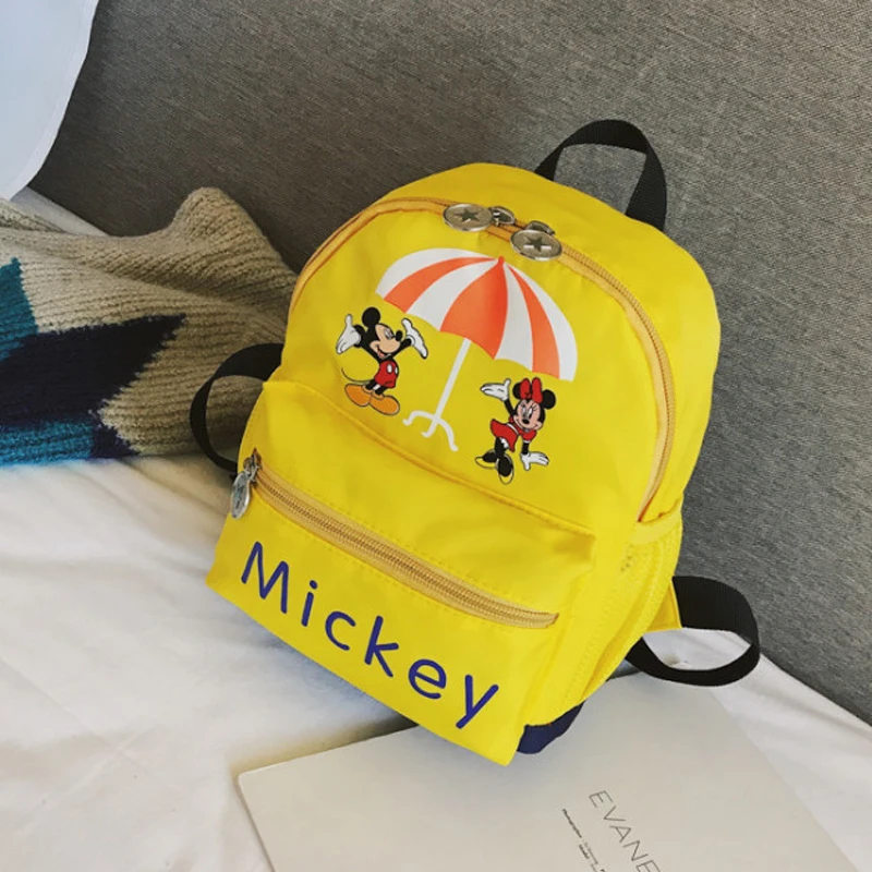 Disney Новые рюкзаки в форме мышки Микки и Минни для девочек мальчиков детская