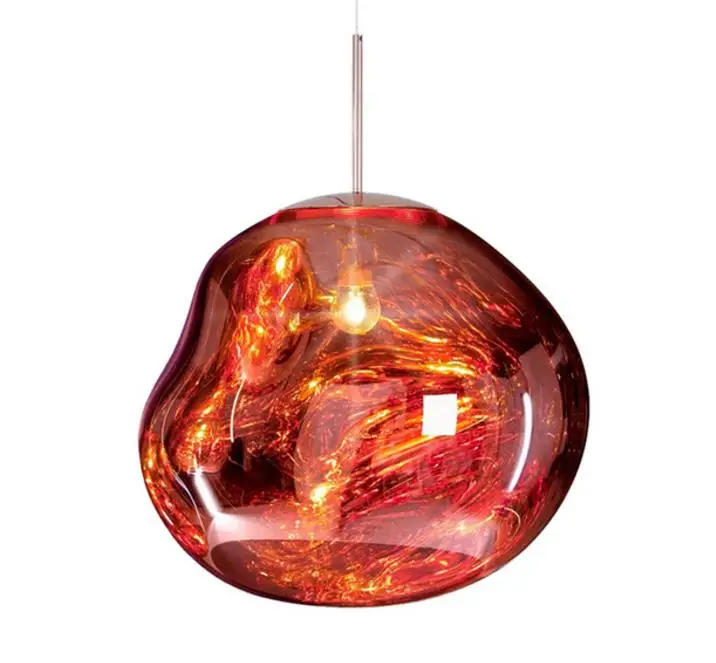 

Melt Pendant Lights Post-modern Tom PVC Lava Irregular Hang Lamp for Living Room Bedroom Lamp Restaurant Home Lighting