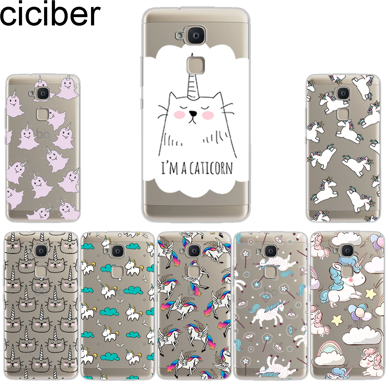 

ciciber Phone Case for BQ Aquaris X2 X Pro V VS U U2 Lite Plus Soft TPU Back Cover for Aquaris E5s 4.5 M5 M5.5 4.5 X5 Unicorn