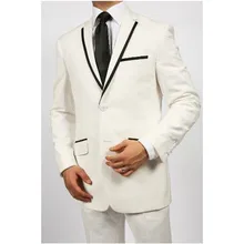 2017 New Arrival font b Men b font Suit Costume Homme Smoking Groom Wedding Suits Notched