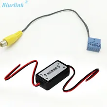 Biurlink RCD330 MIB камера заднего вида RCA кабель адаптер DC реле фильтр для Volkswagen Golf 6 Passat B6 Touran Tiguan