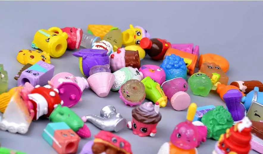 Кольцо миниатюрный покупки Фруктовые Куклы Фигурки героев для Семья детей Рождественский подарок ребенок играет игрушки смешанные сезона