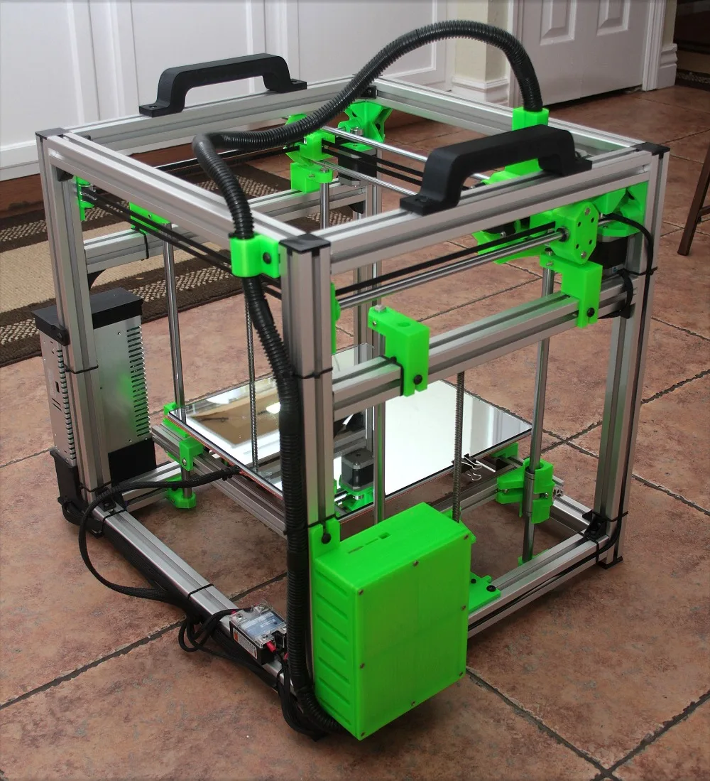 

1Set HyperCube Evolution 3D Printer Metal Frame Extrusion with hardware kit X300 x Y300 x Z300 print bed area