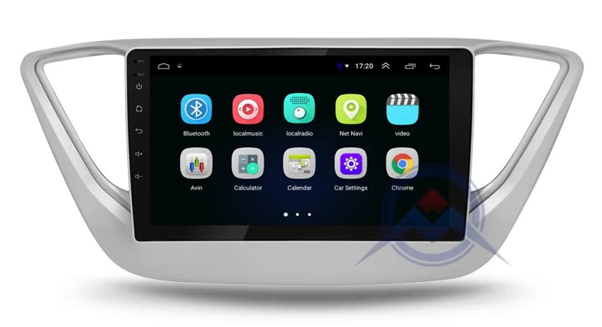 ZOHANAVI 2.5D ips экран Мультимедиа Android 9,0 Автомагнитола для hyundai solaris accent verna DVD gps навигация