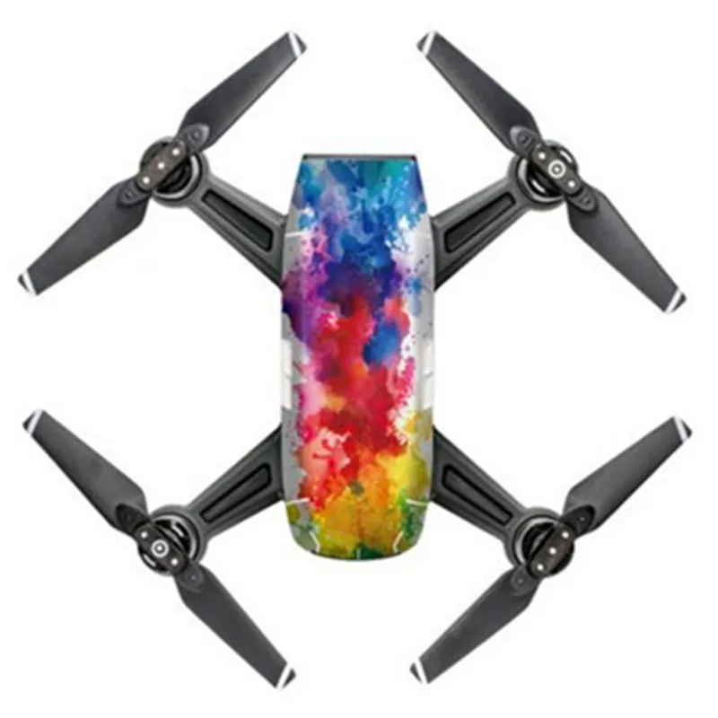Квадрокоптер DJI SPARK RC водонепроницаемый FPV Racer Drone корпус наклейки камуфляжные
