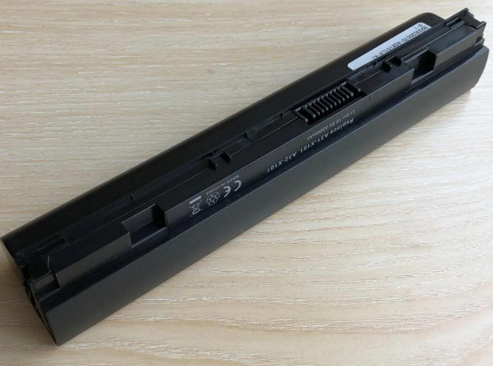 10.8V 6 Cells Laptop Battery For ASUS Eee PC X101CH X101 X101C X101H Replace: A31-X101 A32-X101 5200mAh 10.8V 6 Cells Laptop Battery For ASUS Eee PC X101CH X101 X101C X101H Replace: A31-X101 A32-X101 5200mAh