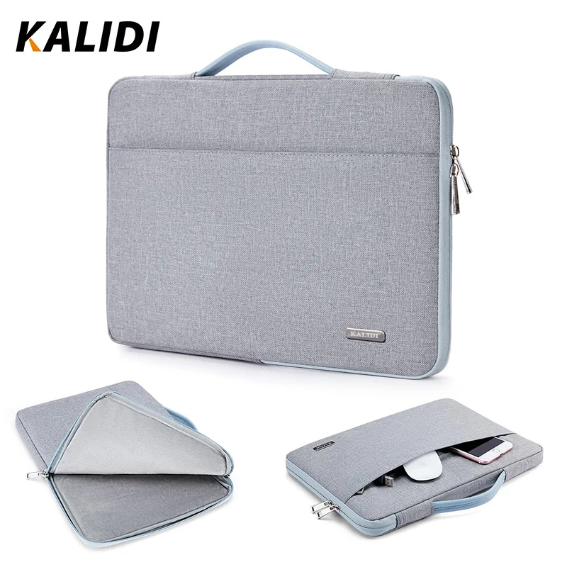 KALIDI 11 12 13 14 Inch Laptop Sleeve Bag Waterproof For Men Women Laptop Case 13.3 15.6 Inch Computer Notebook Macbook Bag 15