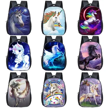 

Unicorn School Rucksack Bag Popular Pattern Backpack Children Kids School Bag Casual Daypack Backpacks Kids' Preschool Backpack