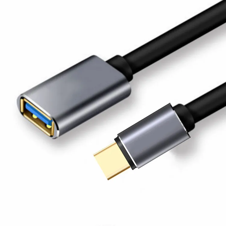 USB Удлинительный кабель Type c к 3 0 для компьютера ТВ u диска клавиатуры открытка с