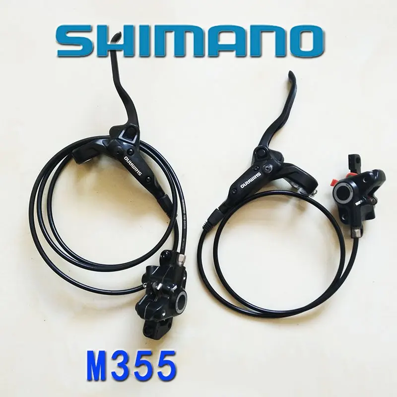 Гидравлический дисковый тормоз SHIMANO M355 суппорты для горного велосипеда левые и