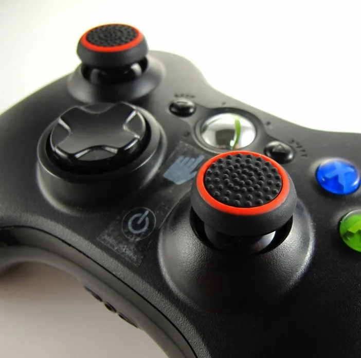 [YK] 16pcs(8 Pairs) Accessories Protect Cover Silicone Thumb Stick Grip