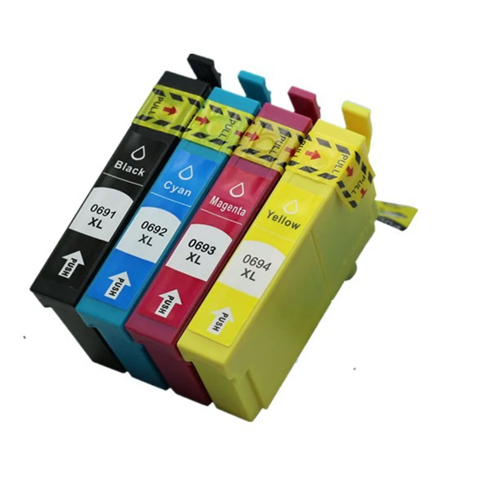 Replacement 2 Set 69 T0691 E 691 T0694 Ink Cartridges Cartridge For
