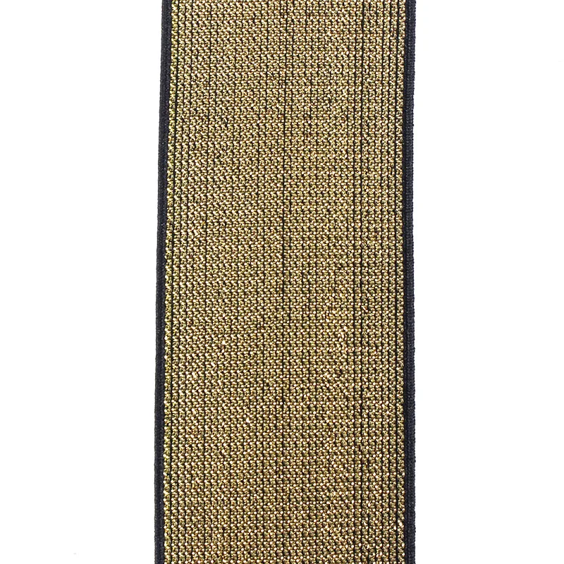 30yard-39mm-Gold-Black-Elastic-Stretch-Webbing-Ribbon-Lace-Trim-Tape-Band-Lace-Fabric-Strap-Craft (2)