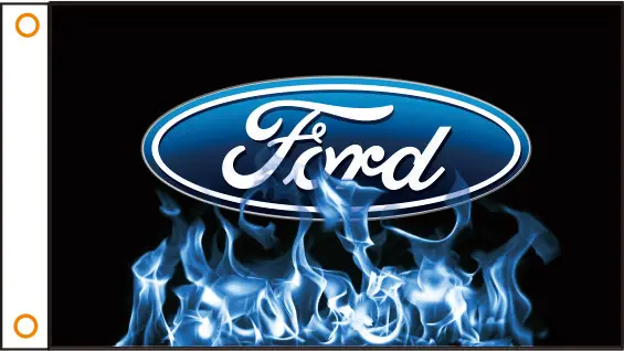 Флаг автомобиля под заказ флаг FORD banner 3x5 футов 100% полиэстер 08 | Дом и сад