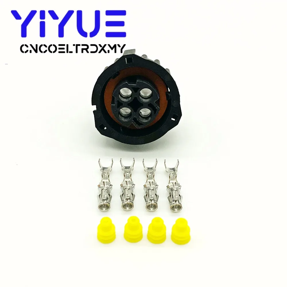 1 sets 4 pin tyco round HOWO A7 odometer speed sensor plug sealed auto connector 1-967325-1 (2)
