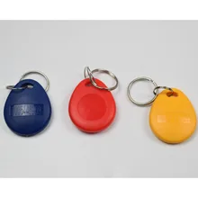 50 шт. RFID 125 кГц бирка TK4100 EM4100 Близость ID брелки электронные ключи безопасности Брелоки Кольцо RFID карта для контроля доступа посещаемости времени
