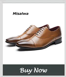 Misalwa/мужские туфли с двойным ремешком; мужские кожаные туфли-оксфорды с квадратным носком; классические модельные туфли; повседневные удобные лоферы градиентного цвета