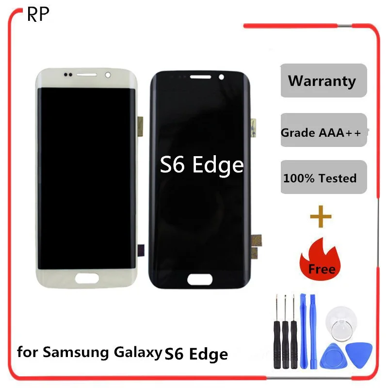 S6 edge  scree display assmebly lcd