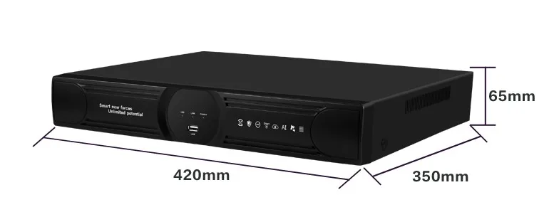 Сетевой цифровой видеорегистратор 32*5 Мп 4 SATA H.265 NVR DVR Max 8 ТБ IP камера Onvif CMS