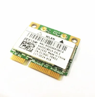 Broadcom BCM943228HM4L DW1530 DW1540 Половина Mini Pci-e Беспроводной карты 1 JKGC 3676J для dell E5420 E5520 E6320 E6420 E6520 XT3