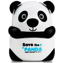 Deli 0518, гигантская панда, точилка для карандашей с рисунком животных, ручная точилка для карандашей, Детские канцелярские принадлежности, школьные офисные принадлежности