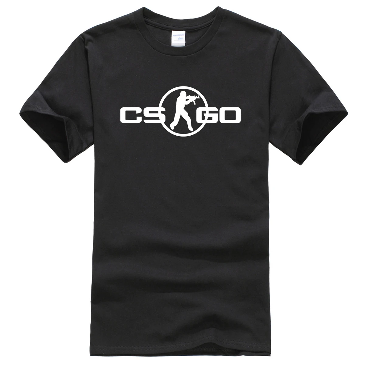 Стойкая Очаровательная Мужская Спортивная футболка CS GO карнавальный костюм