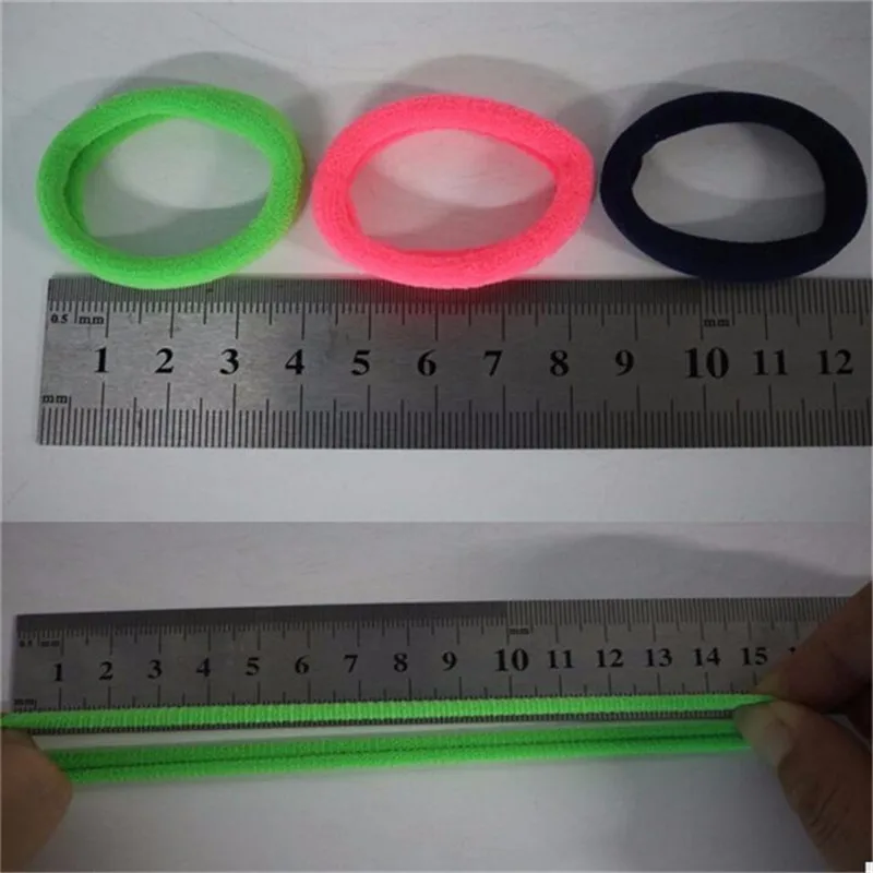 0-6 Years Old Rubber bands Diameter 3cm Rainbow Color Gum For Hair hair accessories gum hair girl