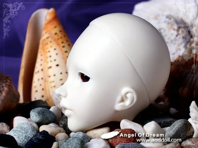 

[wamami] AOD 1/4 BJD Dollfie Girl Doll Parts Single Head (Not Include Make-up)~Wan Si