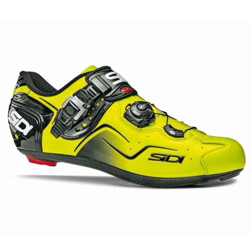 2018 Sidi Kaos zapatos de carretera de ventilación de carbono zapatos de bloqueo de carretera zapatos de ciclismo