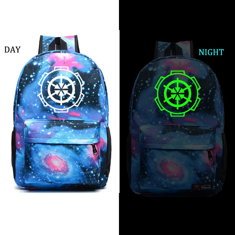 

SCP Containment Breach school bag noctilucous backpack student school bag Notebook backpack Daily backpack