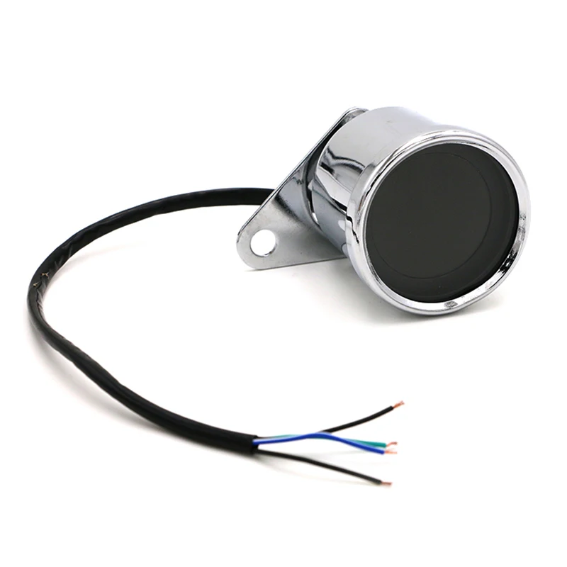 Nordson Motorcycle Tachometer Motocross LED LCD Tachometer Speedometer Fuel Gauge Assembly Cafe Racer Universal
