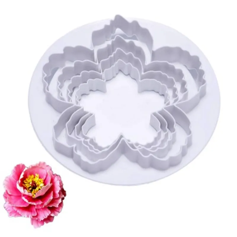 

Multifunctional Cookie Cutter Cake Decorating Fondant Cutters Tool Linzer Cookie Cutters Fondant Biscuit Mold Set of 6