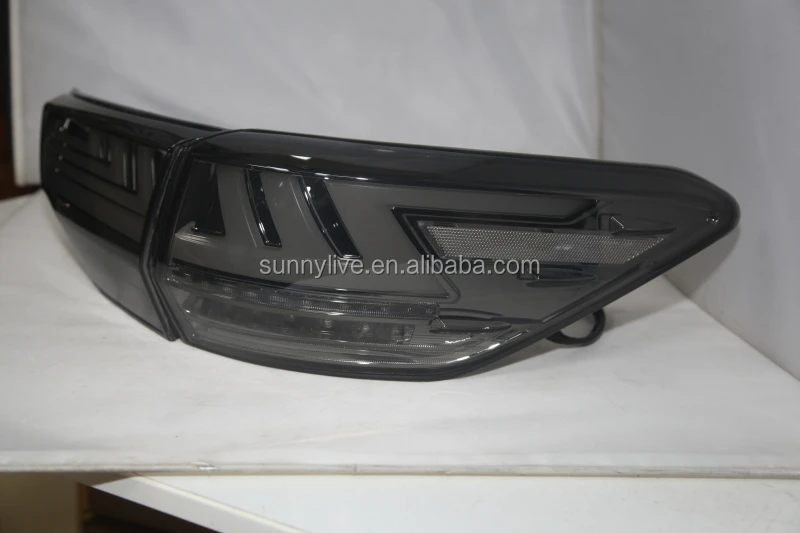 Светодиодный задний фонарь для Kluger для TOYOTA Highlander Smoke Black WH