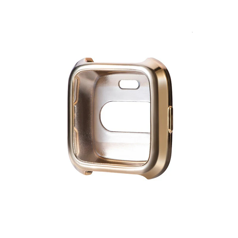 Essidi умный браслет чехол для Fitbit Versa смарт-браслет Proctive Чехол для Fitbit Versa фитнес-трекер аксессуары - Цвет: Золотой